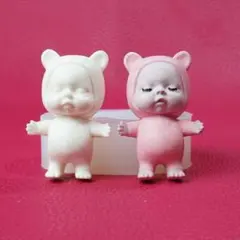 ハンドメイド シリコンモールド スリーピングベイビー