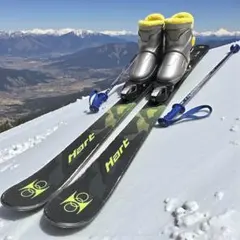 【良品】 Quest RC Team 128 ジュニアスキー　セット Hart