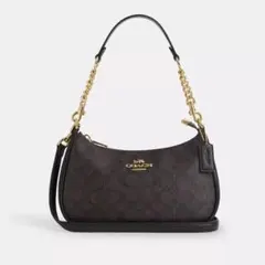 COACH　コーチ　テリ　ショルダーバッグ　シグネチャー　バッグ　カバン　未使用