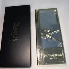 非売品イヴ・サンローランゴールドミラーノベルティ約10cm折り畳みYSL手鏡