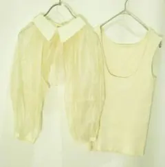 美品★ジルスチュアート★セットアップ　シアースリーブ　タンクトップ　ＦＲ