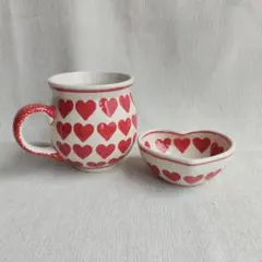 美品⭐︎ボレス　ハートボウルとプレートのセット 美品⭐︎ボレス ハートボウルとプレートのセット - メルカリ