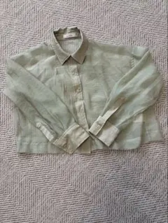 JEANASIS 長袖 シアーシャツ Mのサムネイル