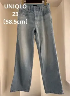 バギージーンズ ライトデニム