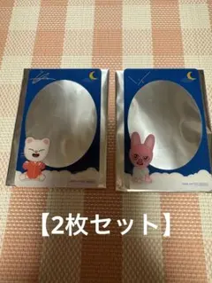 SKZOO スキズ ジニレット トウェッキ GIGO クリアカード2枚セット