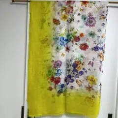 Pierre-Louis Mascia シルク混 総柄ストール イタリア製 大判 | Mercari