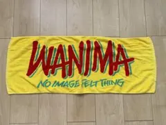 WANIMA タオル 青×白 ピザロゴ - メルカリ