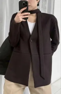 RIM.ARK Double face tie jacketのサムネイル