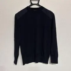 A.P.C. ネイビー クルーネックセーター Sのサムネイル