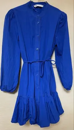 ZARA シャツワンピース 長袖