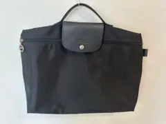 ロンシャン 黒 A4パソコン・ブリーフケース