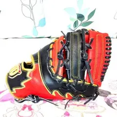 728【手入れしてます】軟式用　ウィルソン ファーストミット右利き用【限定カラーのサムネイル