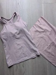 SUKALA ピンク タンクトップ Sサイズとヨガラグセット
