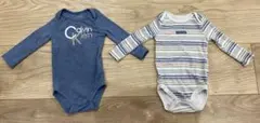 【Calvin Klein】ロンパース 2点セット 3-6M