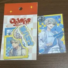 にじさんじ　緋八マナ　3周年　oriens ステッカー　チェキ風カード