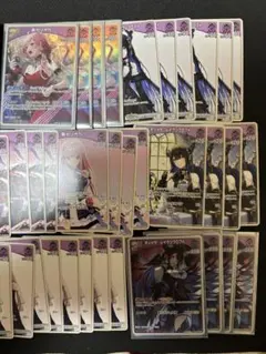 ホロライブ　ホロカ　森カリオペ　紫単　デッキパーツ