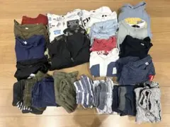 130 男の子　Tシャツ、トレーナー、パンツ、パーカー等　25点 まとめ売り