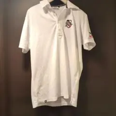 FILA GOLF メンズ 半袖ポロシャツ ホワイト ゴルフ　メンズウェア