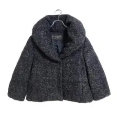 BODY DRESSING ダウンジャケット L グレー ふんわり 上品 秋冬