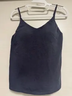 UNIQLO ユニクロ リラックスブラキャミソール ダークグレー M