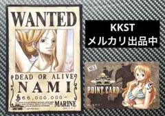 ワンピース 麦わらストア 手配書 ブロマイド ポイントカード