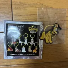 I LOVE MY Disney DOG 刺繍キーホルダー プルートのサムネイル