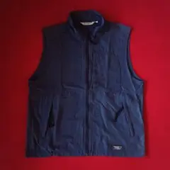 L.L.Bean ネイビー ジップアップベスト