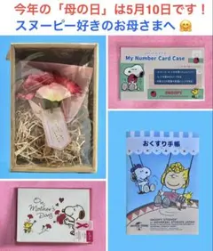 スヌーピー好きのお母さまへの母の日プレゼントセット　lot.2