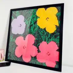 サイズ注目Andy Warholフラワーアンディウォーホル Flowersキース