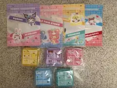 サンリオ ジッパーバッグ&小物ケースセット　セブンイレブン限定