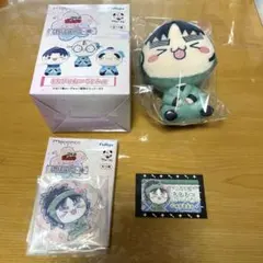 忍たまフリューくじ　「七松小平太」もちぴこぬいぐるみ含む3点セット