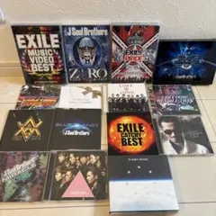 EXILE関連CD、DVD15点セット