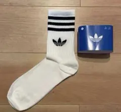 【新品未使用品】　adidas クルーソックス　S 22-24のサムネイル