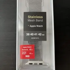 【新品未使用】Apple Watch ステンレスメッシュバンド 38-42mm