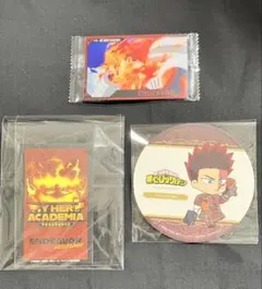 ヒロアカ　エンデヴァー　カード類セット　primaniacs ウエハース