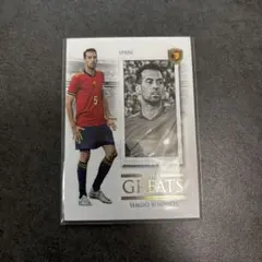 futera UNIQUE THE GREATS Sergio Busquets