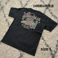 MWS　Tシャツ　アメカジ　半袖　バイカー　ブラック　L　フラッドヘッドのサムネイル