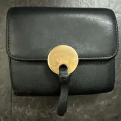 Chloé ブラック　二つ折り財布　《正規品》