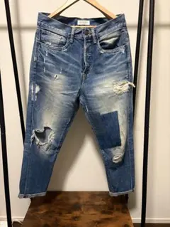 ZARA ダメージデニムパンツ USA 30