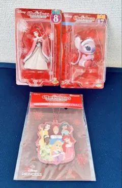 ディズニー クリスマスオーナメント 3点セット
