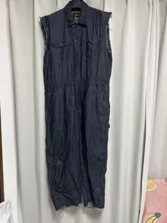 Needles ダークブルー ノースリーブオーバーオール Mサイズ　希少