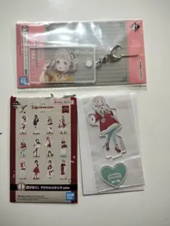 一番くじ　学園アイドルマスター　葛城リーリヤ　アクリルスタンド　キーホルダー