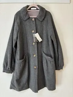 ⭐︎新品・未使用⭐︎ グレー ロングコート