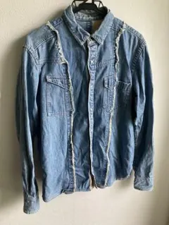 明*館様 sacai 21ss デニムシャツ サイズ3 - メルカリ