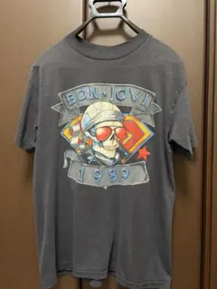 キムタクドラマ着用ボンジョビ89年ヴィンテージBON JOVIのTシャツ