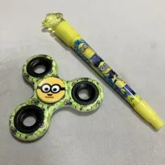 ハンドスピナー ミニオン 2個セット - メルカリ