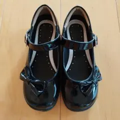 トップバリュ キッズフォーマルシューズ ブラック