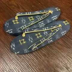 草履 紺色 サイズ39 着物 和装履物