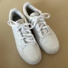 美品　adidas 白　スニーカー