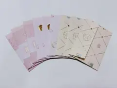 【ハンドメイド】ゆるイラスト ミニ封筒 9枚